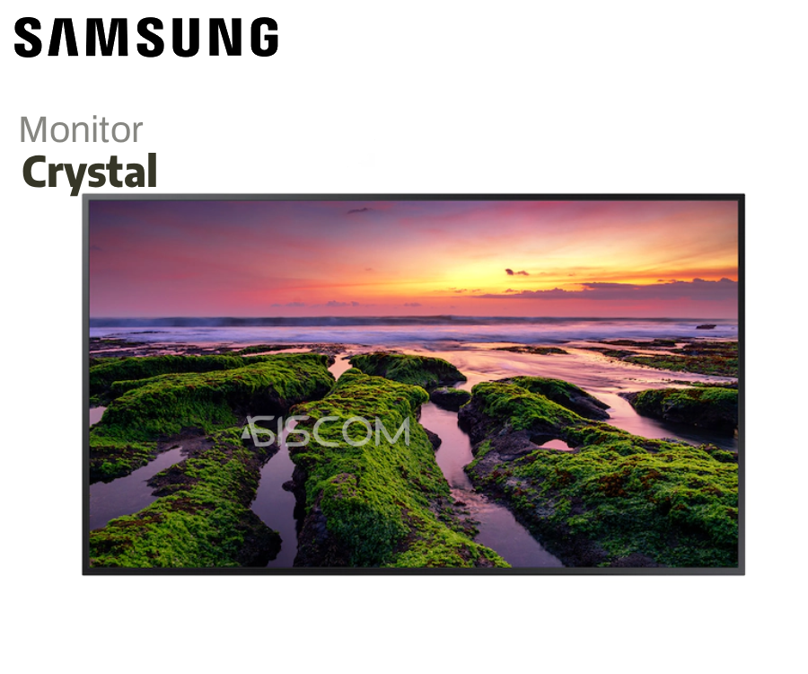 Pantalla Comercial Samsung Crystal 55" 4K UltraHD LAN